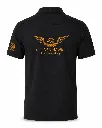 Polo Golden Hawks Negro Atras.webp