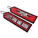 Llavero Aeronáutico – TOP GUN Let´s turn and burn 3.webp