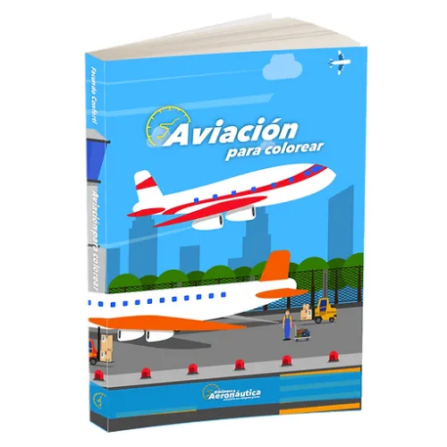 Libro Aviación para Colorear