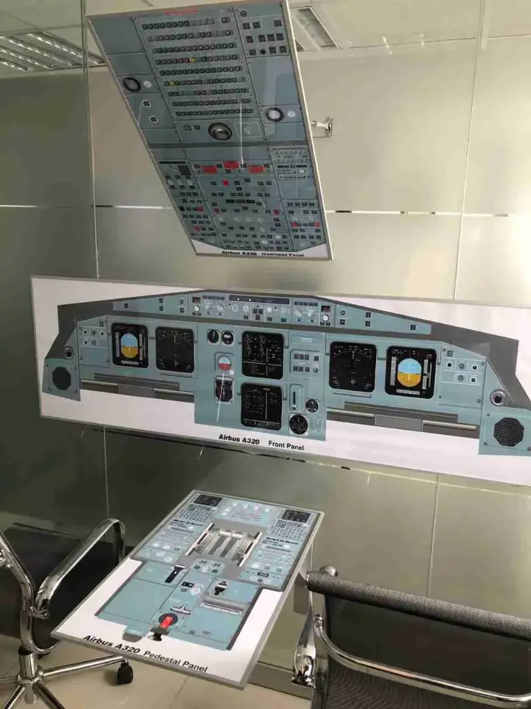 MOCKUP Airbus A320 Full Panel