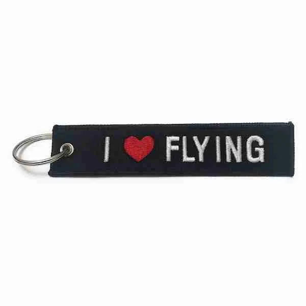 Llavero I Love Flying