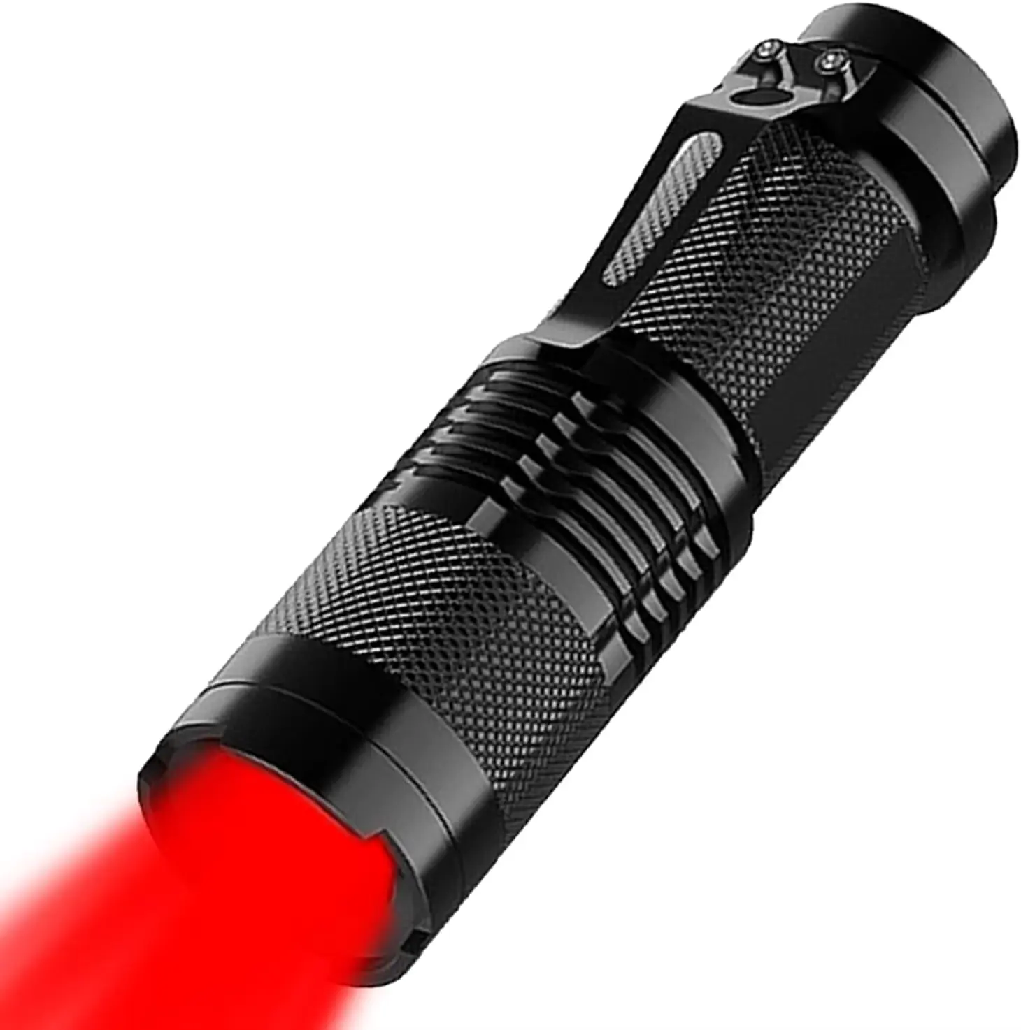 Linterna Táctica de Luz Roja para Aviación y Uso Nocturno