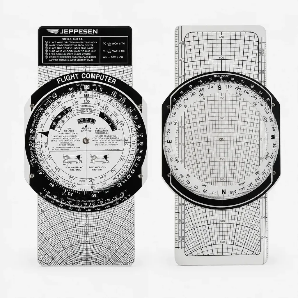 Computador de Vuelo Jeppesen CSG Metal Flight Computer