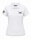 Polo Camisero Golden Hawks Blanco - Dama