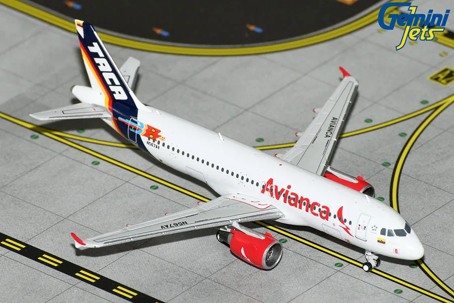 [GJAVA2190] Avianca Airbus A320-200 "TACA Retro" Model 1:400