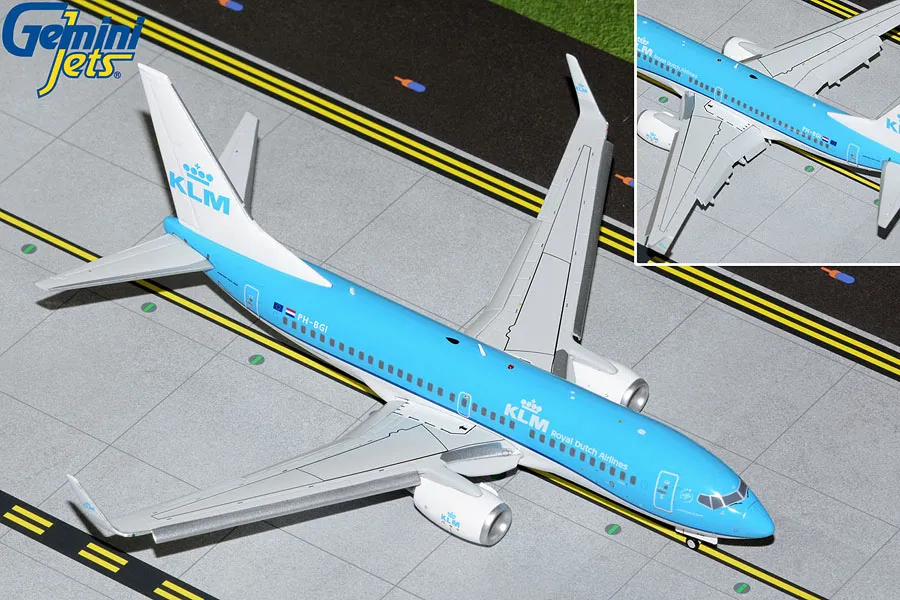 KLM Boeing 737-700W (Flaps Down) Model 1:200