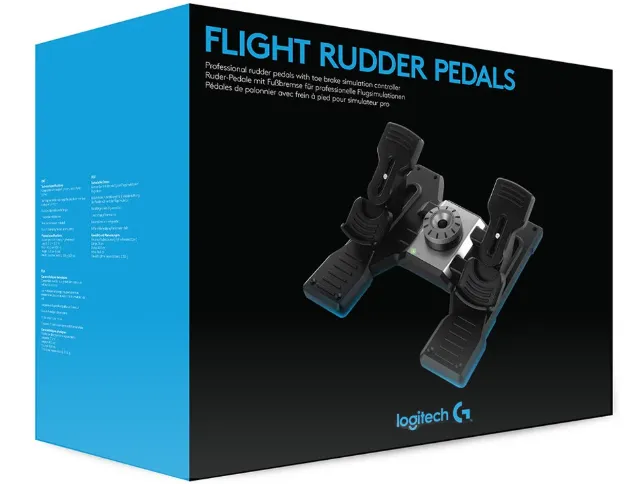 Logitech G Flight Simulator Rudder Pedals
