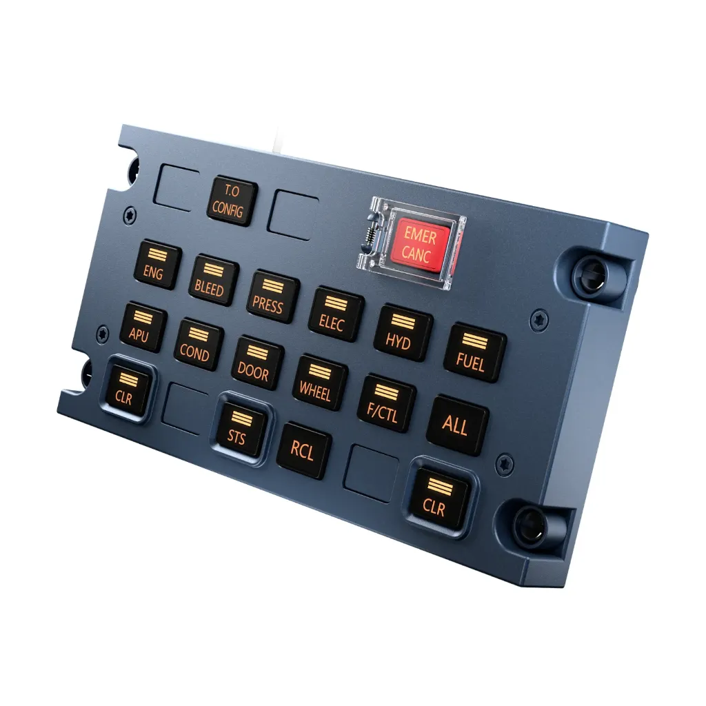 WINCTRL 32 ECAM Panel – Panel ECAM para Simulador de Vuelo Airbus