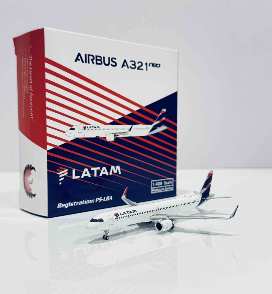 [12046] Avión a Escala Airbus A321neo LATAM Airlines Model 1:400