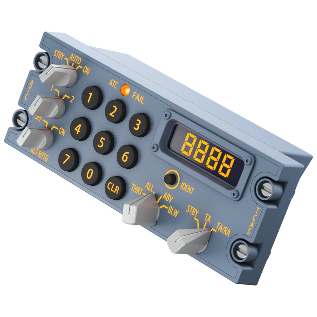 Panel WINCTRL 32 TCAS 1.0 para Simulación de Vuelo