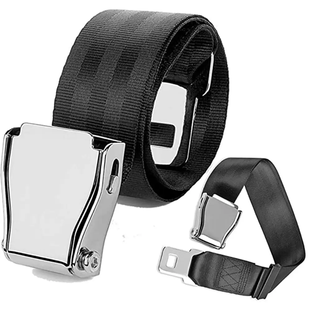 Extensor de Cinturón de Seguridad Universal para Avión - Ajustable y Portátil
